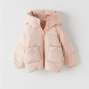 Zara Kids Basic Puffer Coat